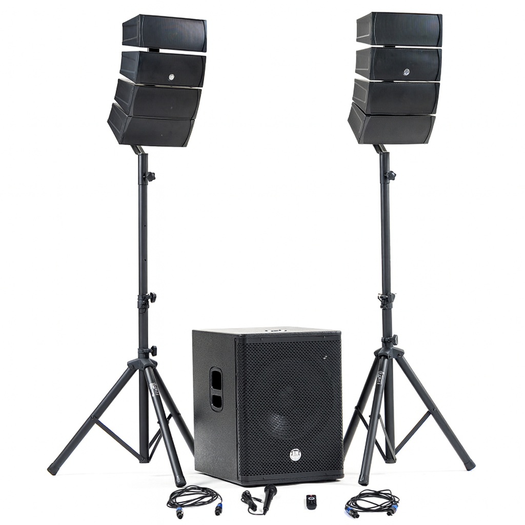 BM SONIC – Profesionálna audio súprava 1200 W s Bluetooth, USB, SD a AUX
