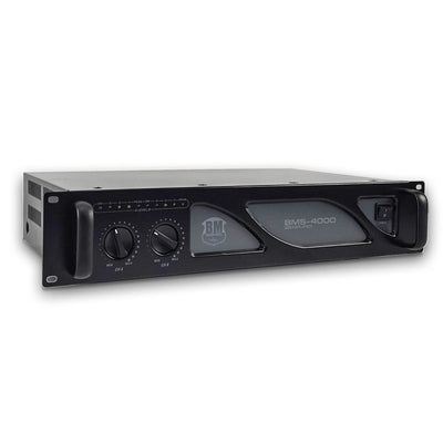 BM Sonic BMS-4000 – dvojkanálový výkonový zosilňovač 2×2000 W (MOSFET s trvalým chladením)