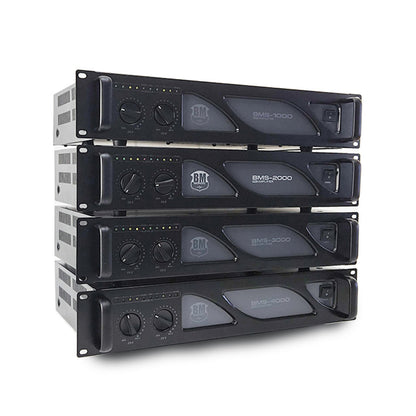 BM Sonic BMS-4000 – dvojkanálový výkonový zosilňovač 2×2000 W (MOSFET s trvalým chladením)