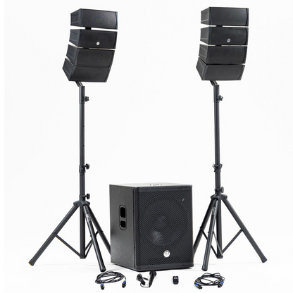 BM SONIC – Profesionálna audio súprava 1200 W s Bluetooth, USB, SD a AUX