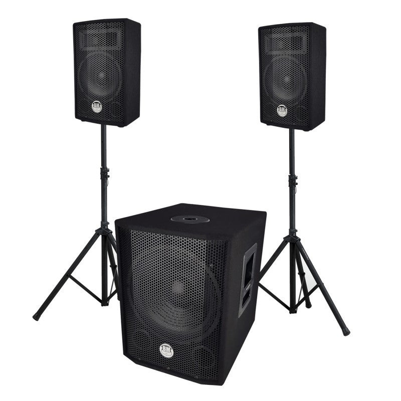 BM SONIC – Audio súprava 1000W – BLUETOOTH / USB / SD / AUX + STOJKY + KÁBLE + OCHRANNÉ PUZDRO
