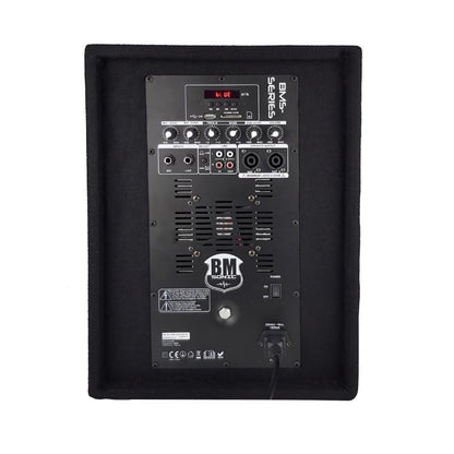 BM SONIC – Audio súprava 1000W – BLUETOOTH / USB / SD / AUX + STOJKY + KÁBLE + OCHRANNÉ PUZDRO